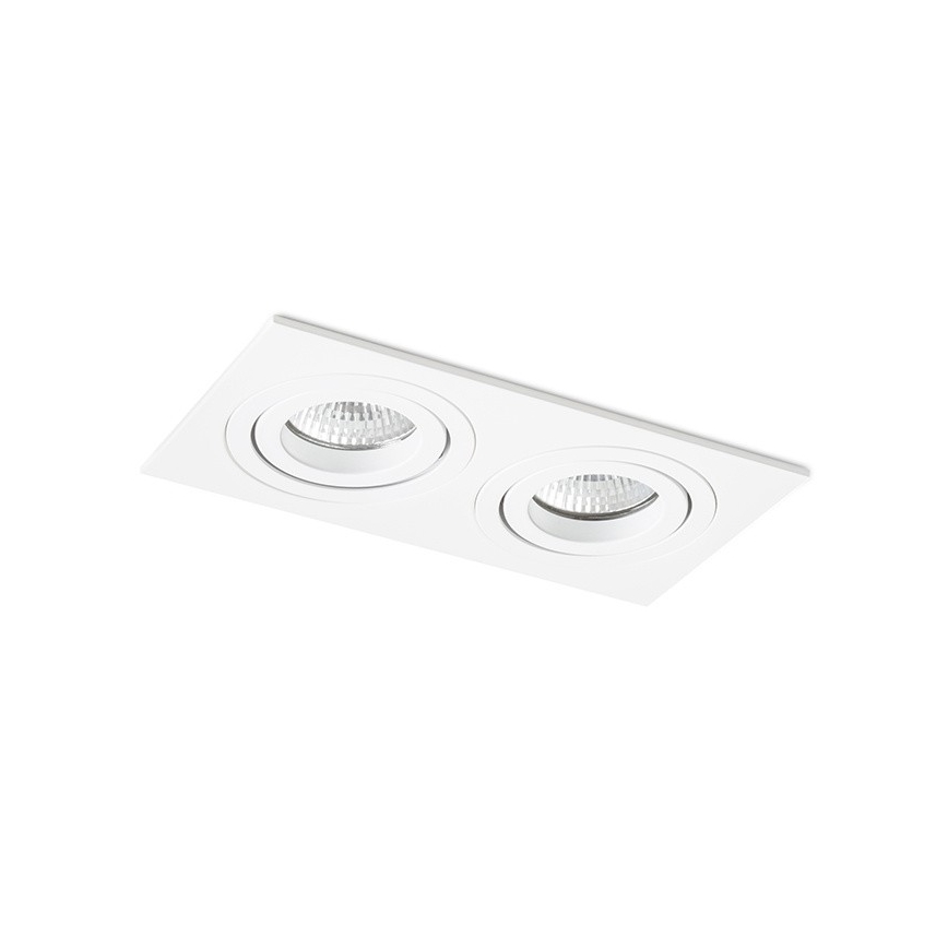RED - Design Rendl - R12713- Χωνευτό φωτιστικό PASADENA 2xGU10/50W/230V