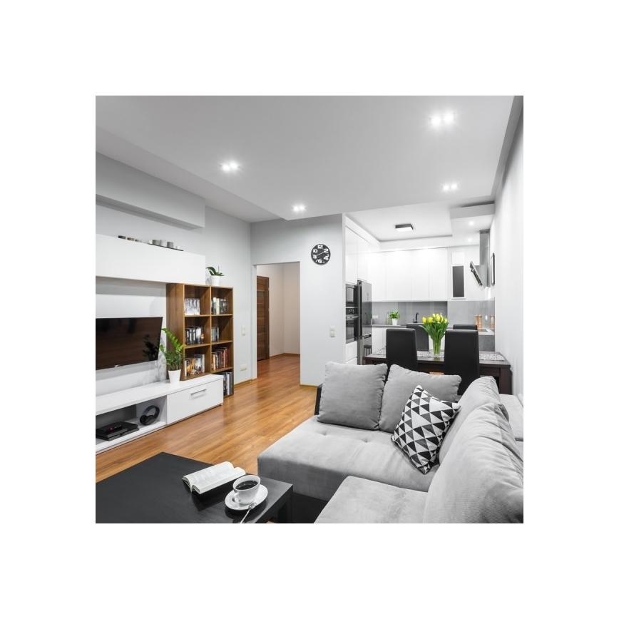 RED - Design Rendl - R12851 - LED Φωτιστικό οροφής LARISA LED/30W/230V μαύρο