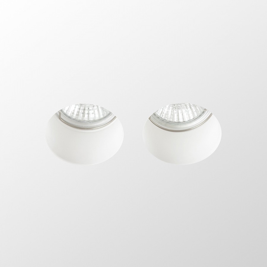 RED - Design Rendl - R12900 - Χωνευτό φωτιστικό QUO 2xGU10/35W/230V