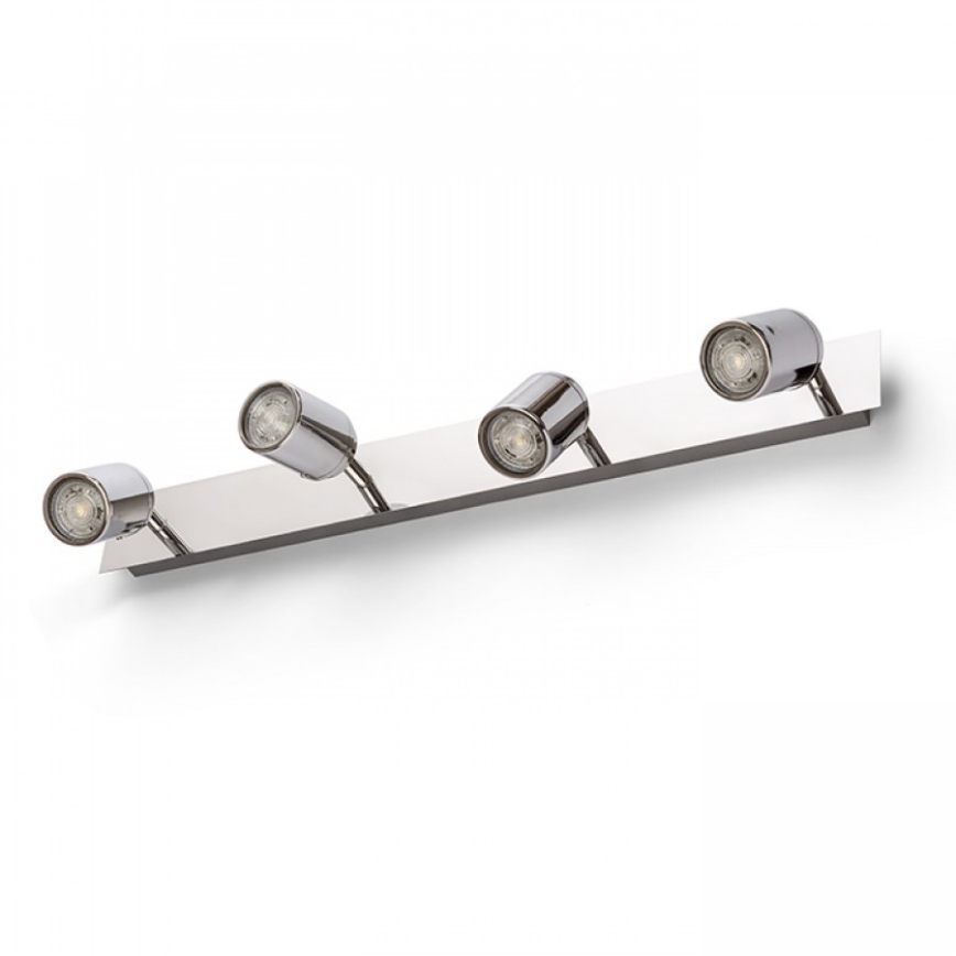 RED - Design Rendl - R13380 - Σποτ μπάνιου DUBLIN 4xGU10/9W/230V IP44