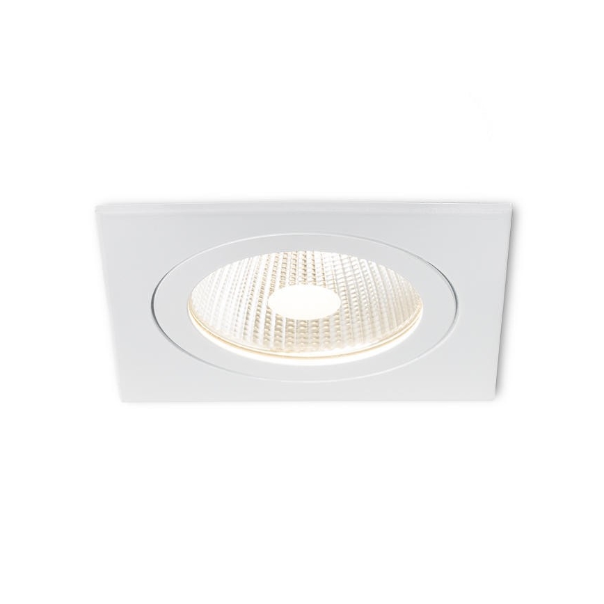 red - r10566 - LED Χωνευτό φωτιστικό μπάνιου AMIGA LED/8W/230V IP65 λευκό