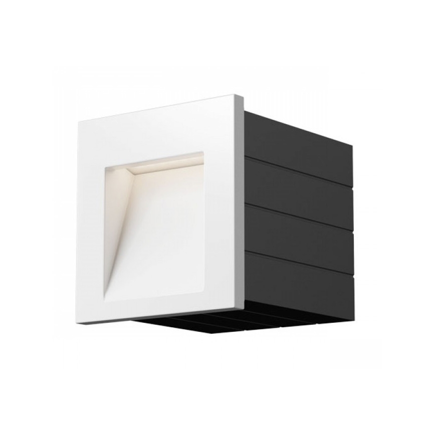 RED - Design Rendl - R12013 - Εντοιχισμένο φωτιστικό LED εξωτερικού χώρου TESS LED/3W/230V IP54 λευκό