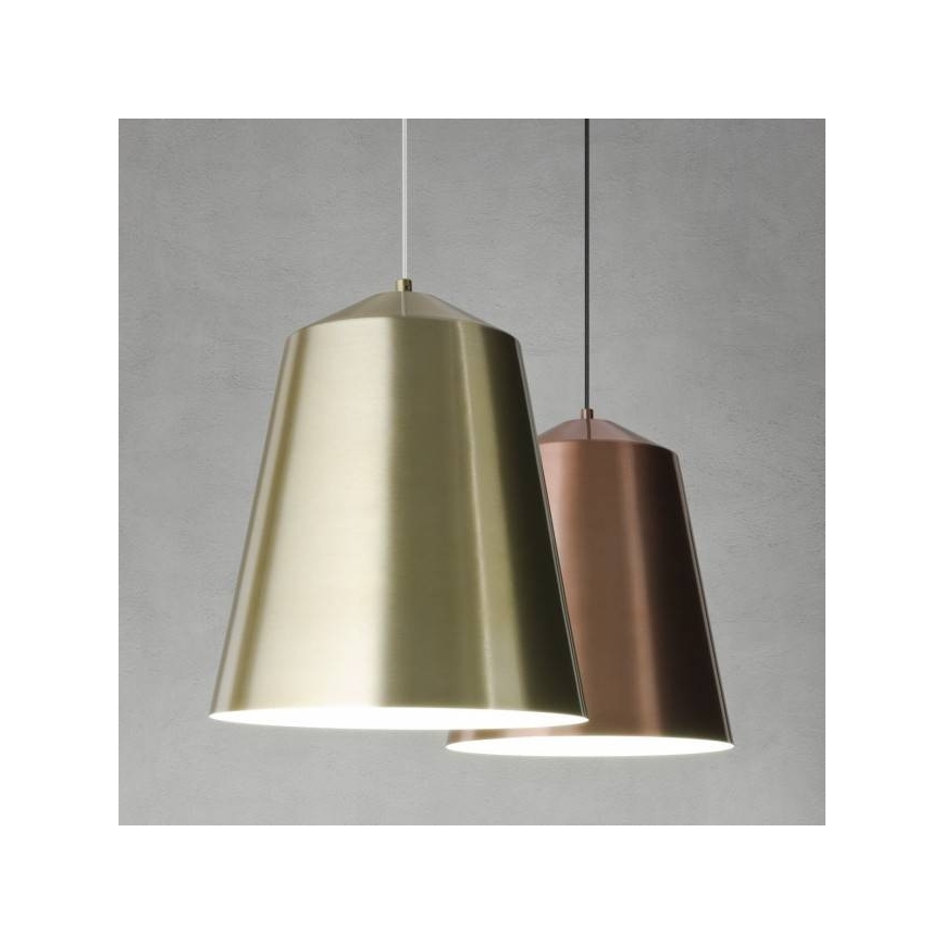 Redo 01-1104 - Κρεμαστό φωτιστικό οροφής AYLA 1xE27/42W/230V διάμετρος 36 cm χρυσό