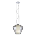 Redo 01-1140 - Κρεμαστό φωτιστικό οροφής FUSION 1xE27/42W/230V διάμετρος 38 cm γκρι
