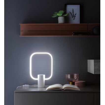 Redo 01-1226 - LED ρυθμιζόμενη επιτραπέζια λάμπα DOM LED/21W/230V λευκή