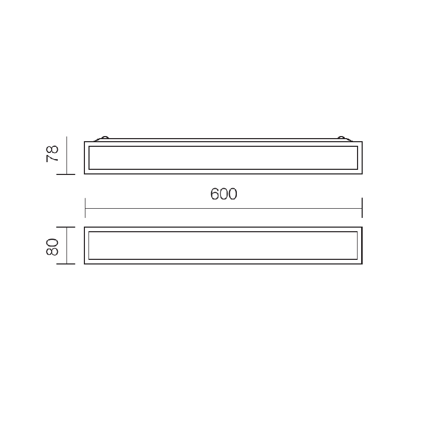Redo 01-1233 - Επιτοίχιο φωτιστικό μπάνιου EGO 3xE14/28W/230V IP44