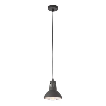 Redo 01-1279 - Κρεμαστό φωτιστικό με καλώδιο PEEP 1xE27/42W/230V, διάμ. 16,5 εκ., μαύρο