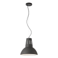 Redo 01-1281 - Κρεμαστό φωτιστικό με καλώδιο PEEP 1xE27/42W/230V Ø 34,5 cm μαύρο