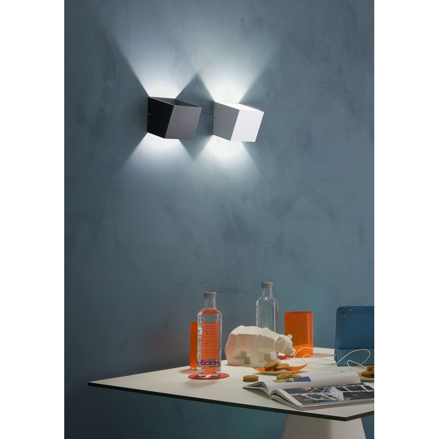 Redo 01-1318 - Φωτιστικό τοίχου LED TOBIKO LED/6W/230V CRI 90 μαύρο