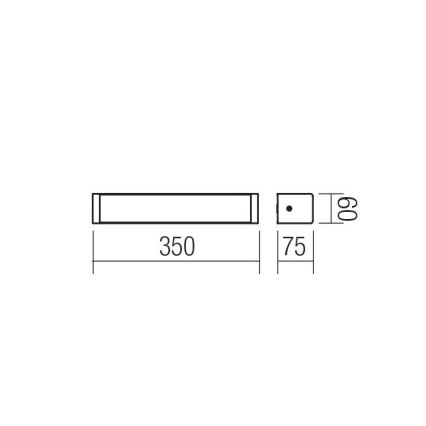 Redo 01-1423 - Φως τοίχου μπάνιου LED LEDO LED/8W/230V IP44