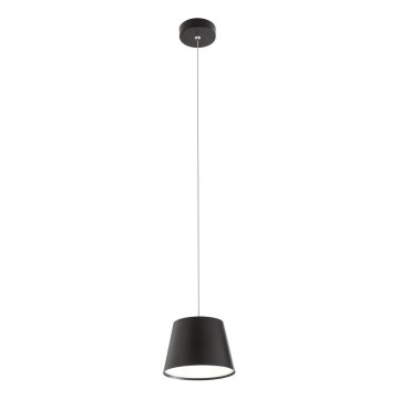 Redo 01-1496 - LED κρεμαστό φωτιστικό με καλώδιο LOLLI LED/6W/230V Ø 14 cm μαύρο