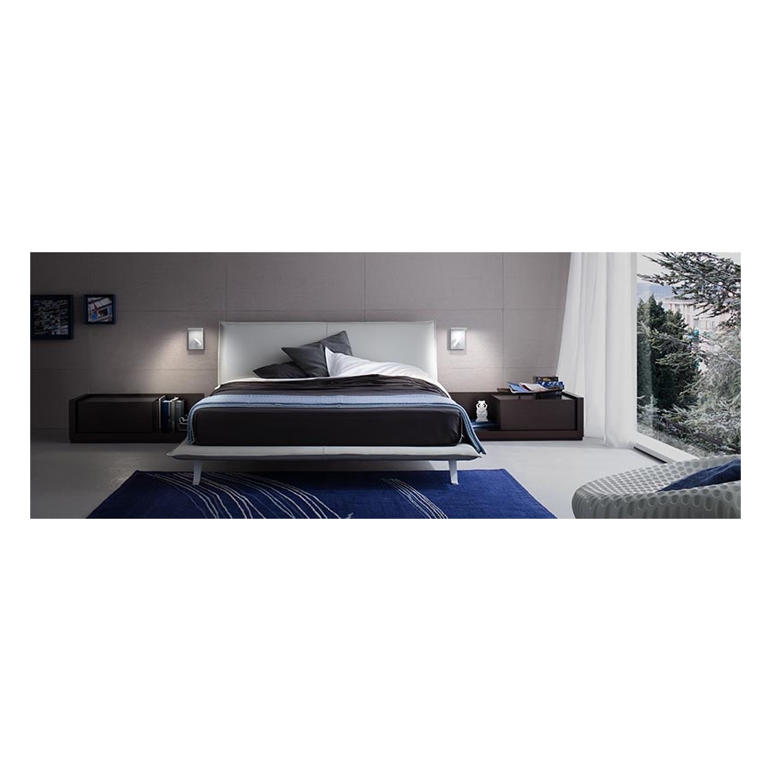 Redo 01-1499 - Φωτιστικό σποτ τοίχου LED AGOS LED/6W/230V + LED/3,2W USB λευκό