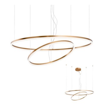 Redo 01-1721 - Πολύφωτο LED σε σχοινί ORBIT LED/42W + LED/66W/230V