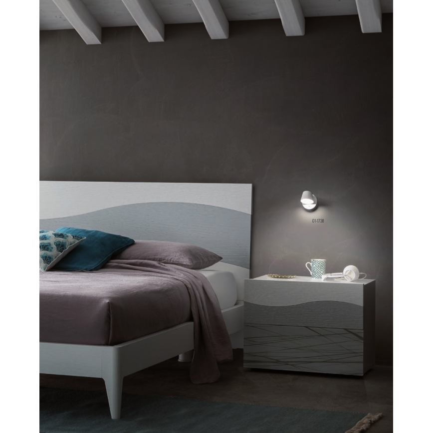 Redo 01-1739 - Φως τοίχου LED SHAKER LED/6W/230V