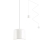 Redo 01-1821 - Κρεμαστό φωτιστικό οροφής DODO 1xE27/15W/230V spider λευκό