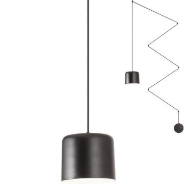 Redo 01-1822 - Κρεμαστό φωτιστικό οροφής DODO 1xE27/15W/230V spider μαύρο