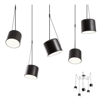 Redo 01-1828 - Κρεμαστό φωτιστικό οροφής DODO 5xE27/15W/230V spider