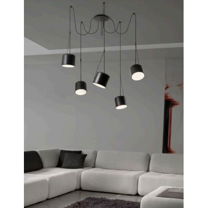 Redo 01-1828 - Κρεμαστό φωτιστικό οροφής DODO 5xE27/15W/230V spider