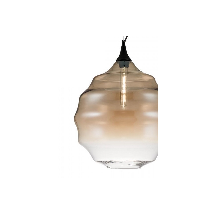 Redo 01-1844 - Κρεμαστό φωτιστικό οροφής SLAG 1xE27/42W/230V διάμετρος 40 cm μπεζ