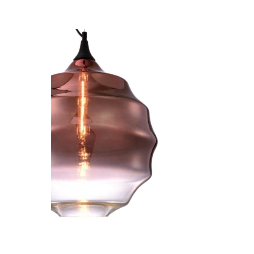 Redo 01-1846 - Κρεμαστό φωτιστικό οροφής SLAG 1xE27/42W/230V διάμετρος 40 cm χαλκός