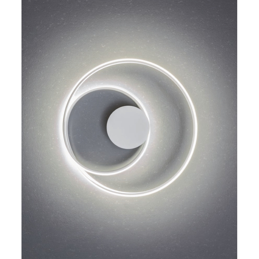 Redo 01-1886 - Ρυθμιζόμενο LED φωτιστικό οροφής TORSION LED/29W/230V 4000K διάμετρος 55 cm λευκό