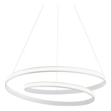 Redo 01-1890 - Ρυθμιζόμενος LED πολυέλαιος σε καλώδιο TORSION LED/35W/230V 4000K διάμ. 75 cm λευκό