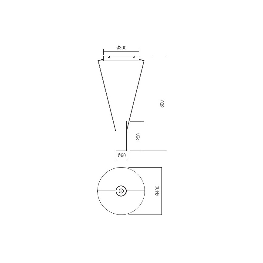 Redo 01-1970 - Led Dimmable κρεμαστό φωτιστικό οροφής ESSENCE LED/24W/230V CRI 90 3000K λευκό