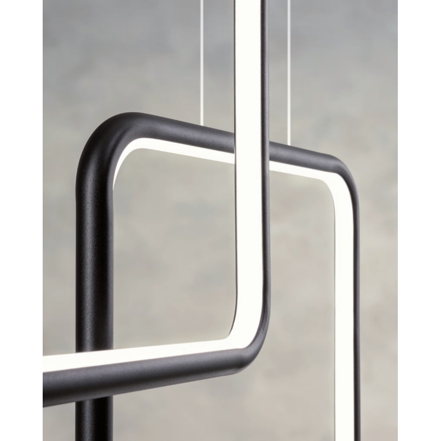 Redo 01-2098 - Led Dimmable κρεμαστό φωτιστικό οροφής THAI LED/66W/230V 3000K μαύρο