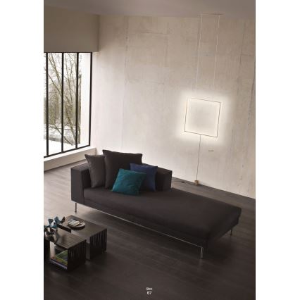 Redo 01-2134 - Επιδαπέδιο φωτιστικό LED SLICK LED/28W/230V μαύρο