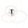 Redo 01-2226 - Πλαφονιέρα οροφής ντιμαριζόμενη LED SPELL LED/54W/230V 3000K γυαλιστερό χρώμιο