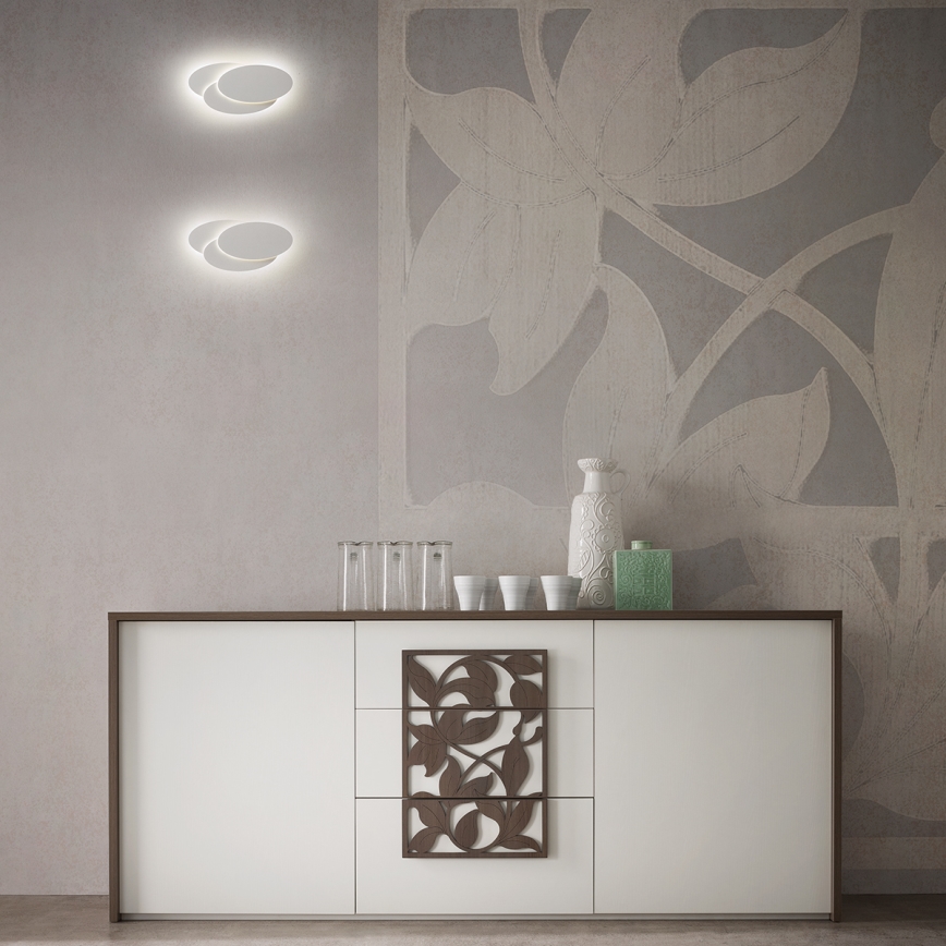 Redo 01-2297 - Επιτοίχιο φωτιστικό LED GAMER LED/36W/230V λευκό