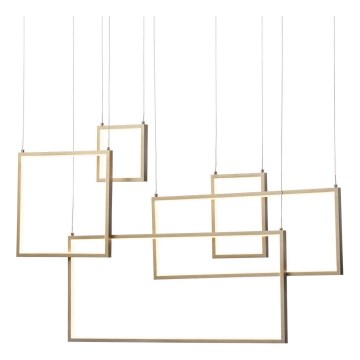 Redo 01-2317 - Ρυθμιζόμενο κρεμαστό φωτιστικό σε καλώδιο PLANA LED/80W/230V, χρυσό