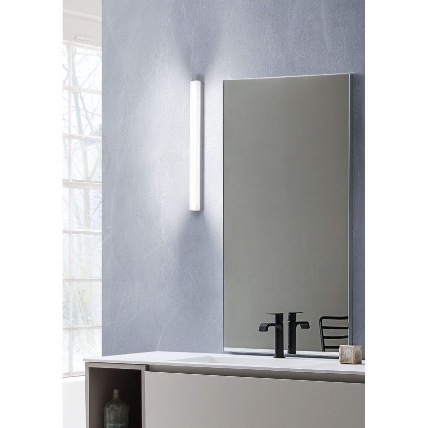 Redo 01-2331 - LED φωτιζόμενος καθρέφτης μπάνιου TASK LED/24W/230V 120 cm CRI 90 IP44 γυαλιστερό χρώμιο