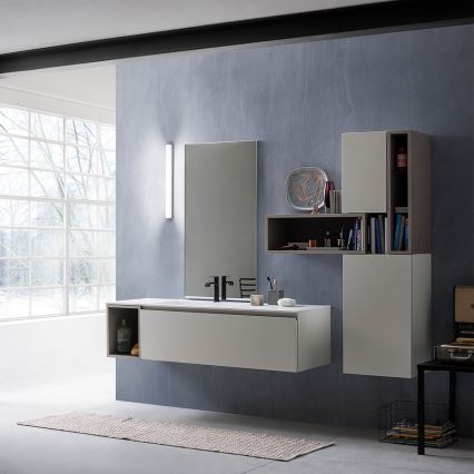 Redo 01-2331 - LED φωτιζόμενος καθρέφτης μπάνιου TASK LED/24W/230V 120 cm CRI 90 IP44 γυαλιστερό χρώμιο