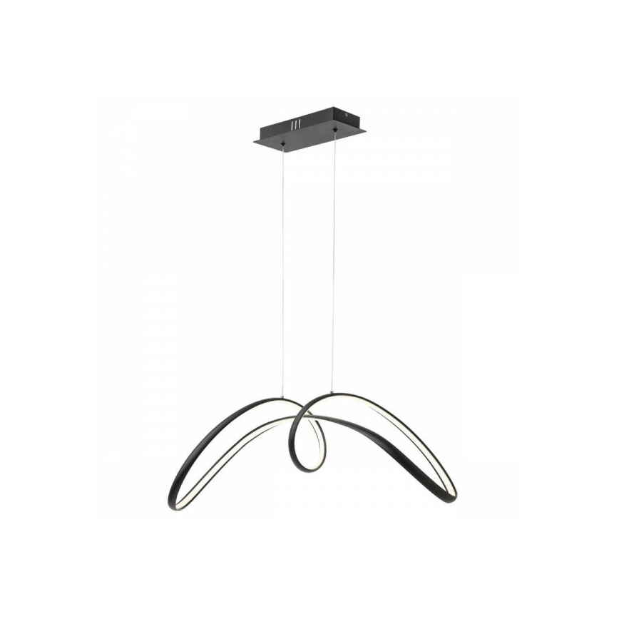 Redo 01-2455 - Κρεμαστό φωτιστικό οροφής LED LAMON LED/57W/230V μαύρο