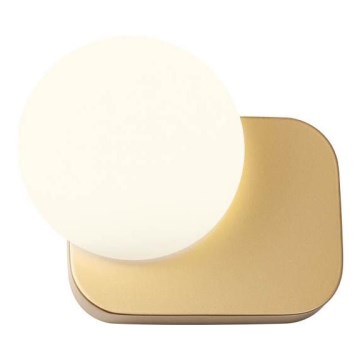 Redo 01-2470 - Επιτοίχιο φωτιστικό LUMIEN 1xG9/10W/230V χρυσό/λευκό