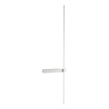 Redo 01-2479 - Επιτοίχιο LED φωτιστικό TANGENT LED/14W/230V λευκό
