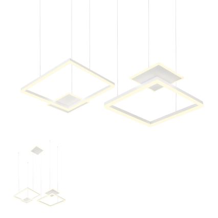 Redo 01-2614 - Ρυθμιζόμενο κρεμαστό φωτιστικό LED με καλώδιο SIGUA LED/137W/230V CRI 90 λευκό