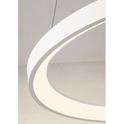 Redo 01-2675 - LED ρυθμιζόμενο κρεμαστό φωτιστικό σε καλώδιο ICONIC LED/60W/230V διάμ. 78 εκ. λευκό