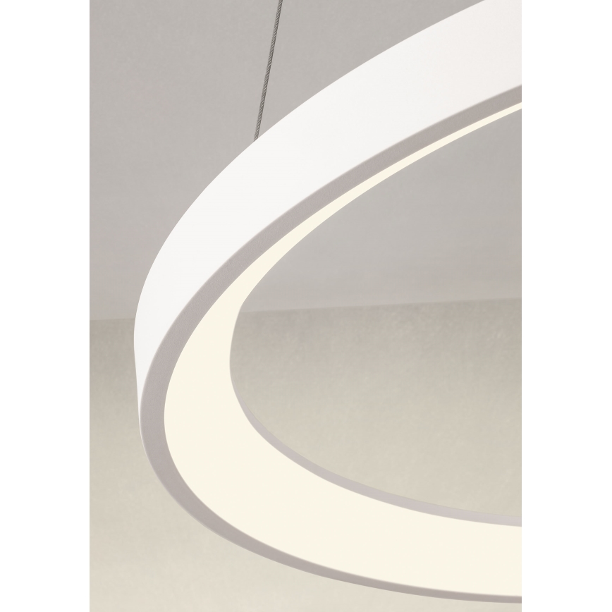 Redo 01-2675 - LED ρυθμιζόμενο κρεμαστό φωτιστικό σε καλώδιο ICONIC LED/60W/230V διάμ. 78 εκ. λευκό