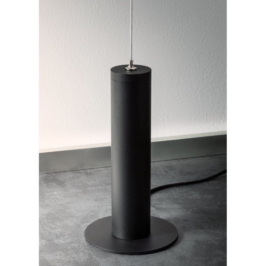 Redo 01-2695 - Επιδαπέδια λάμπα dimming LED PICAS LED/12W/230V μαύρο