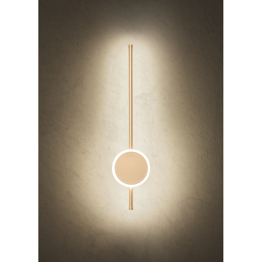 Redo 01-2700 - Φωτιστικό τοίχου LED DIAZ LED/18W/230V CRI 90 χρυσό