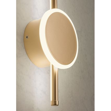 Redo 01-2700 - Φωτιστικό τοίχου LED DIAZ LED/18W/230V CRI 90 χρυσό