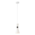 Redo 01-2709 - Κρεμαστό φωτιστικό οροφής KILT 1xE27/42W/230V διάμετρος 12 cm λευκό