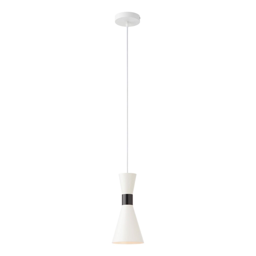 Redo 01-2709 - Κρεμαστό φωτιστικό οροφής KILT 1xE27/42W/230V διάμετρος 12 cm λευκό