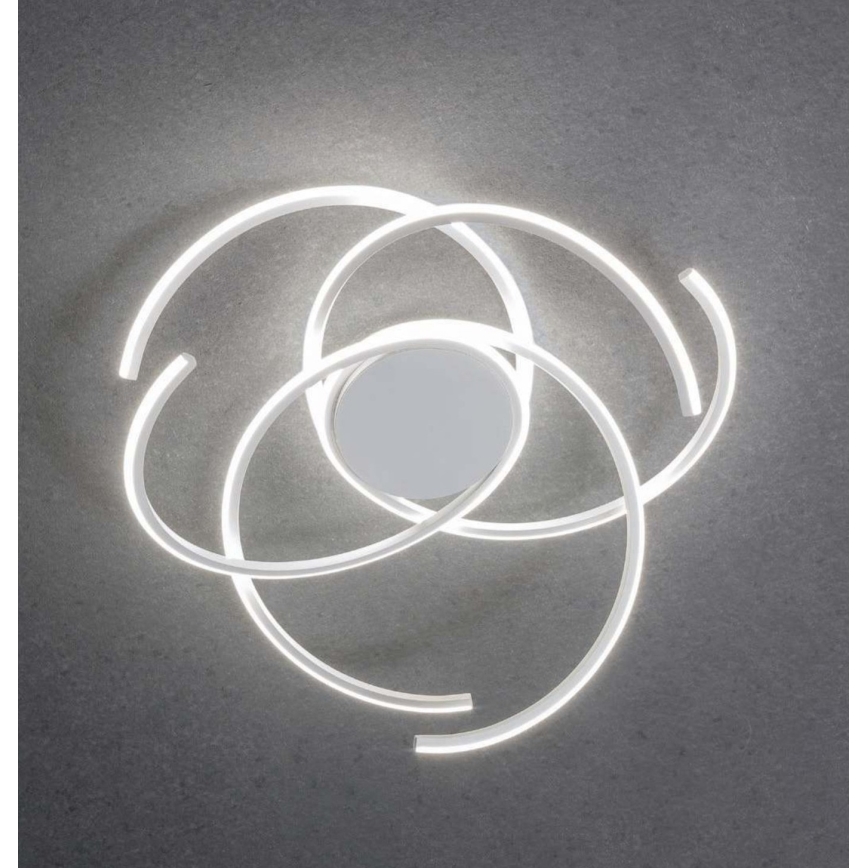 Redo 01-2748 - LED Dimmable φωτιστικό οροφής ALIEN LED/75W/230V 3000K διάμετρος 90 cm λευκό
