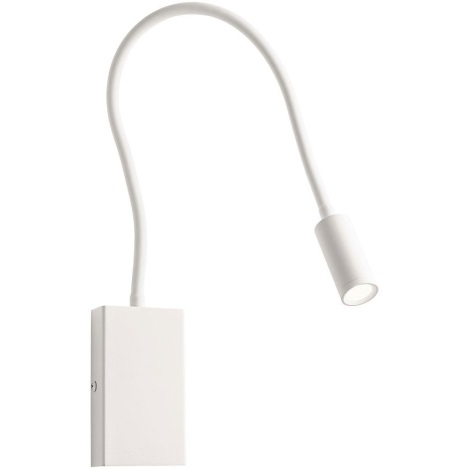 Redo 01-2754 - Λάμπα τοίχου LED WALLIE LED/3W/230V USB CRI 90 λευκό
