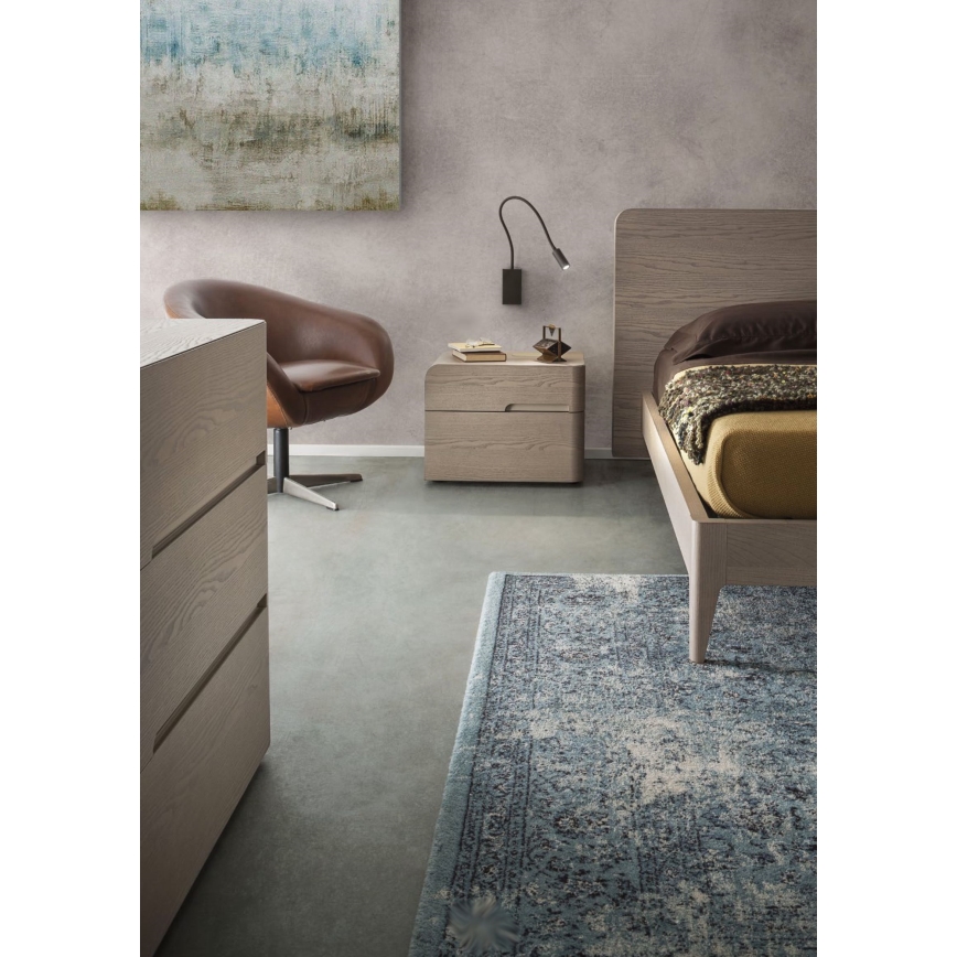 Redo 01-2755 - Ευέλικτο φωτιστικό LED WALLIE LED/3W/230V USB CRI 90 μαύρο