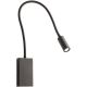 Redo 01-2755 - Λάμπα τοίχου LED WALLIE LED/3W/230V USB CRI 90 μαύρο