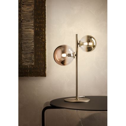 Redo 01-2784 - Eπιτραπέζια λάμπα ROY 2xG9/10W/230V